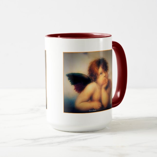 Putti Angel Mug (Front Right)