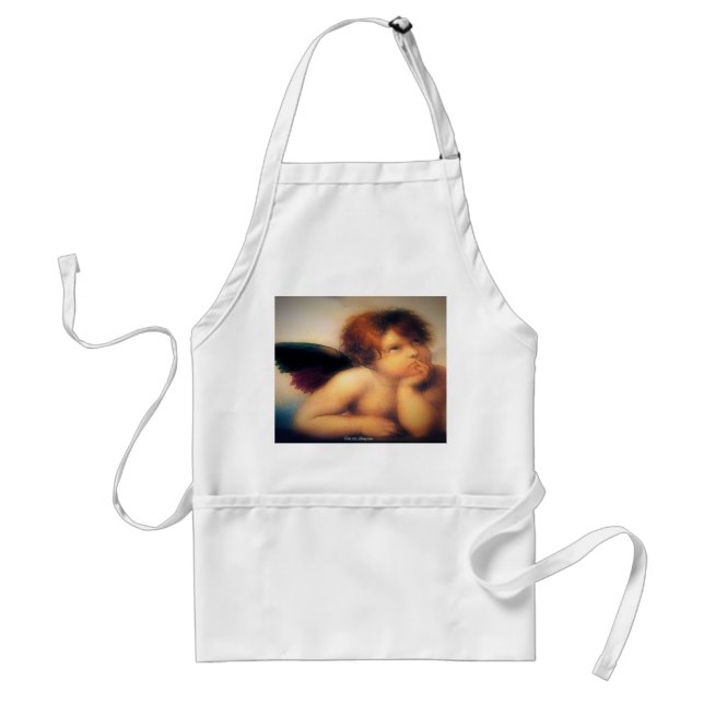 Putti Angel Standard Apron (Front)