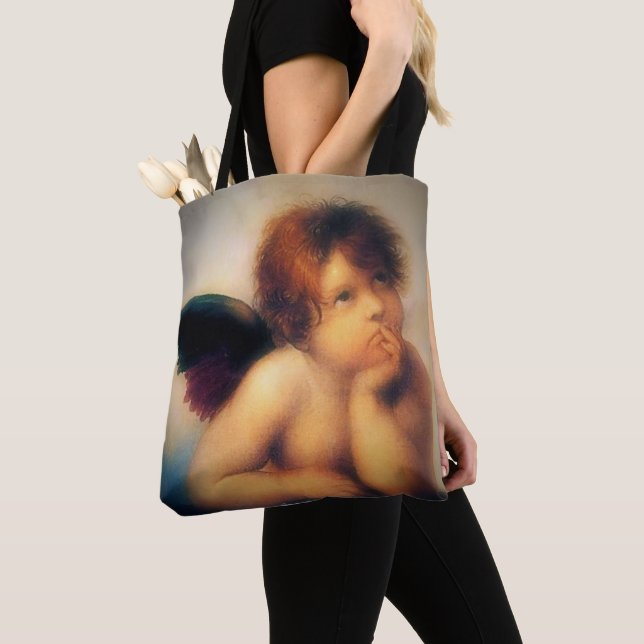Putti Angel Tote Bag (Close Up)