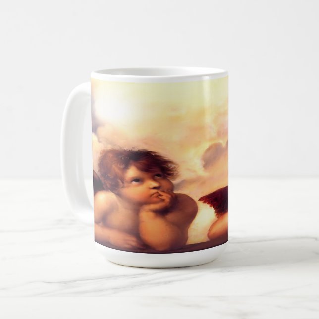 Putti Pair of Angels Coffee Mug (Front Left)