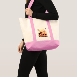Putti Pair of Angels Tote Bag