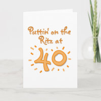 Puttin on the Ritz at 40