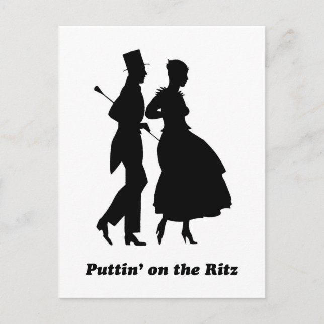 Puttin' on the Ritz Postcard (Front)