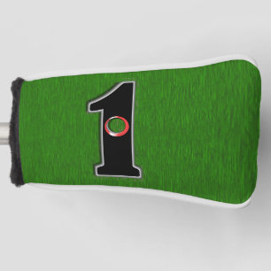 Putting Green Hole in One Lucky Golfer Golf Head Cover
