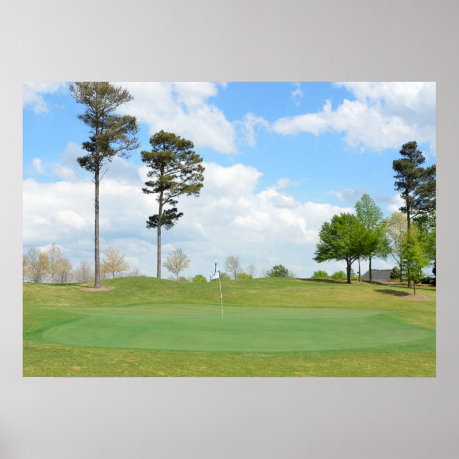 Putting Green Poster (Front)