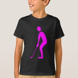 Putting - Magenta T-Shirt