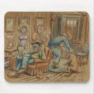 Putting out the Baratone - Mousepad