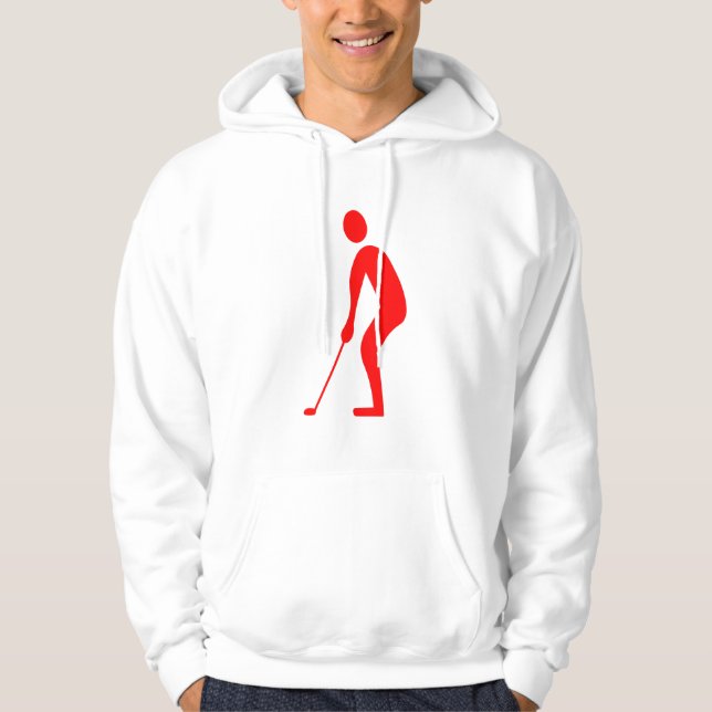 Putting - Red Hoodie (Front)