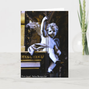 Putto Angel Greeting Card