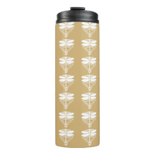 Putty Arts and Crafts Dragonflies Thermal Tumbler