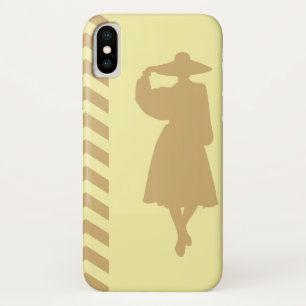 Putty Cream Neutral Chevrons Fashion iPhone X Case