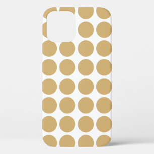 Putty Neutral Dots iPhone 12 Case