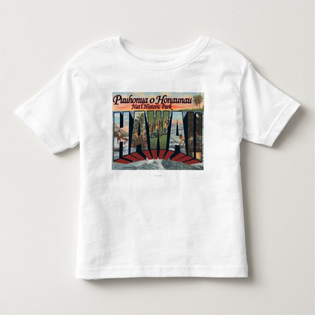 Puuhonua o Honaunau Park, Hawaii Toddler T-Shirt (Front)