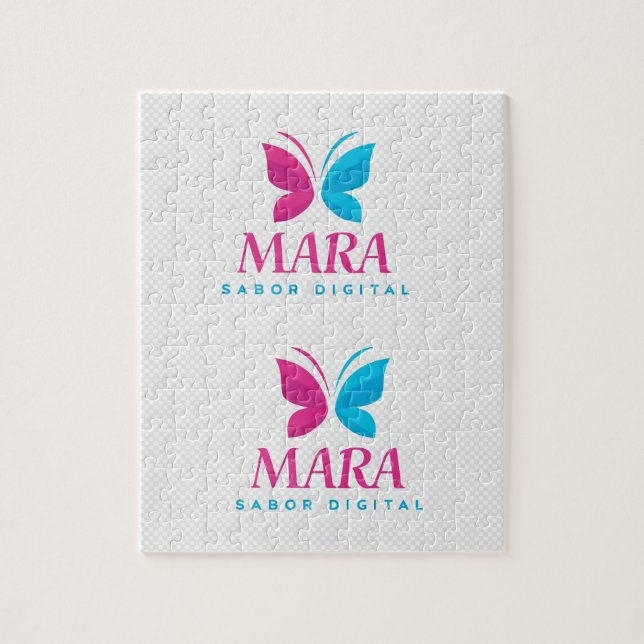 Puzle de palabras: “Sabor Digital” Jigsaw Puzzle (Vertical)