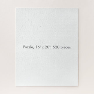 Puzzle, 16" x 20", 520 pieces jigsaw puzzle