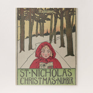 PUZZLE 1896 St Nicholas Christmas Number Art