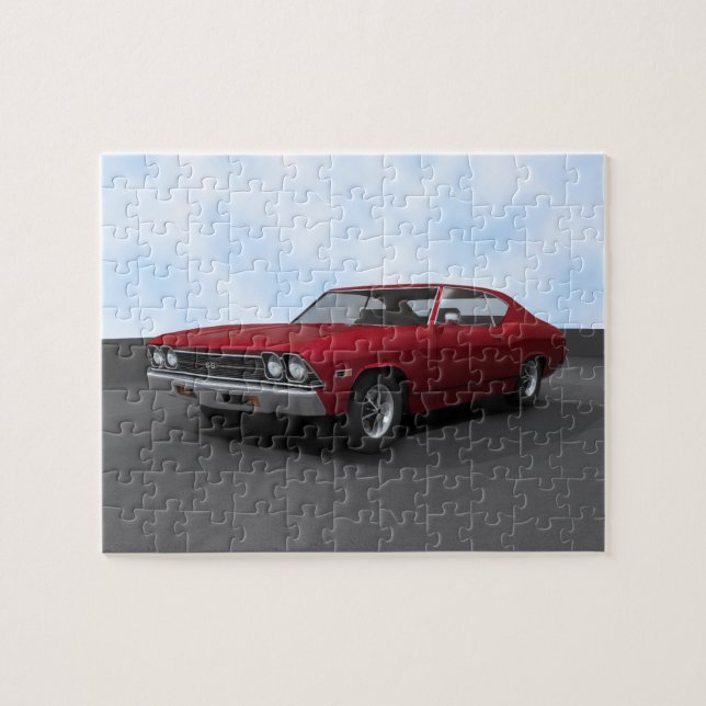 Puzzle: 1969 Chevelle SS: Candy Apple Finish Jigsaw Puzzle (Horizontal)