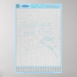 PUZZLE #4: Misspelled - Diabolical Poster