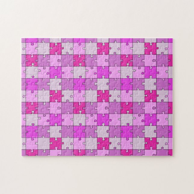 Puzzle a Puzzle Puzzle Challenge Pink (Horizontal)