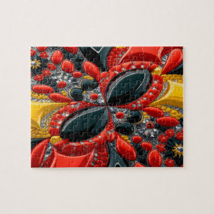 Puzzle abstract modern Design Germany Colours