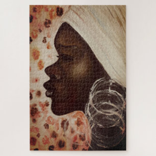 Puzzle African Woman