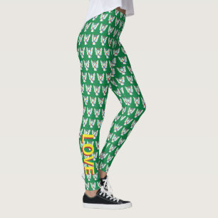 Puzzle ASD Autism Awareness Ribbon Custom Leggings