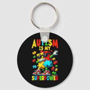 Puzzle Autism Awareness Autistic Support  Key Ring