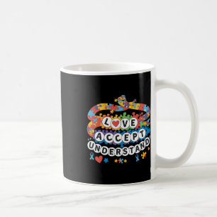 Puzzle Autism Awareness Friendship Bracelet Men Wo Coffee Mug