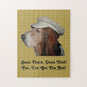 Puzzle Basset Hound Been There Done That