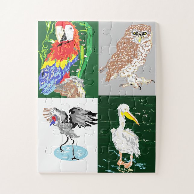 Puzzle :  Birds (Vertical)