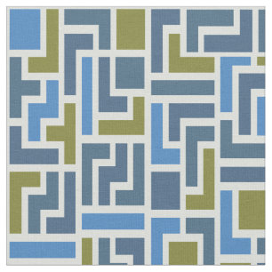 Puzzle Blocks  Fabric