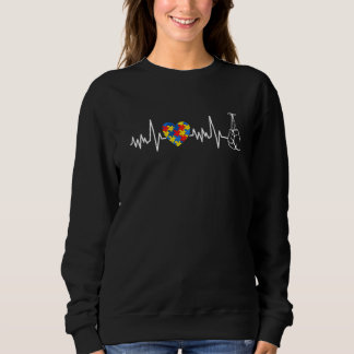 Puzzle Boxing Support Autism Awareness Men Women K Sweatshirt