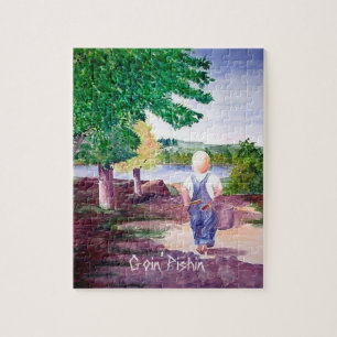 Puzzle - Boy Goin' Pishin'