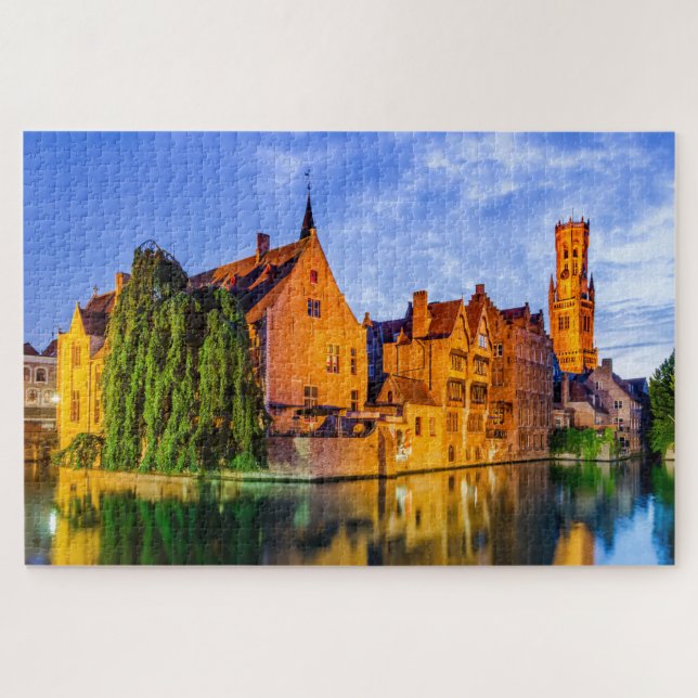 Puzzle Bruges Belgium (Horizontal)