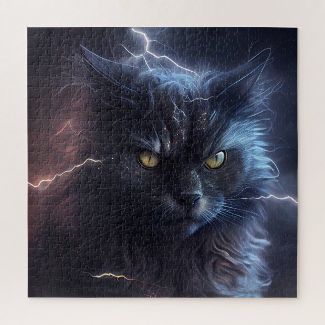 Puzzle Cat (Vertical)