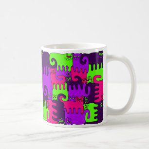 Puzzle Cats "Forest Berry 2" (NEW) Coffee Mug