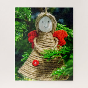 Puzzle Christmas ornament