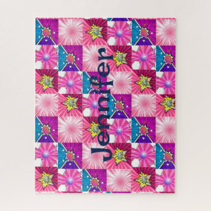 Puzzle comic super hero personalised