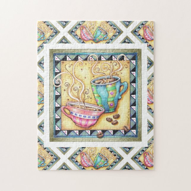 PUZZLE - COOL BEANS! COFFEE ART (Vertical)