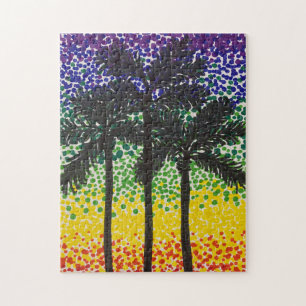 Puzzle - Desert Palm Trees