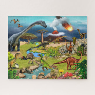 Puzzle Dinosaur Jurassic Park animals Puzzle Dino