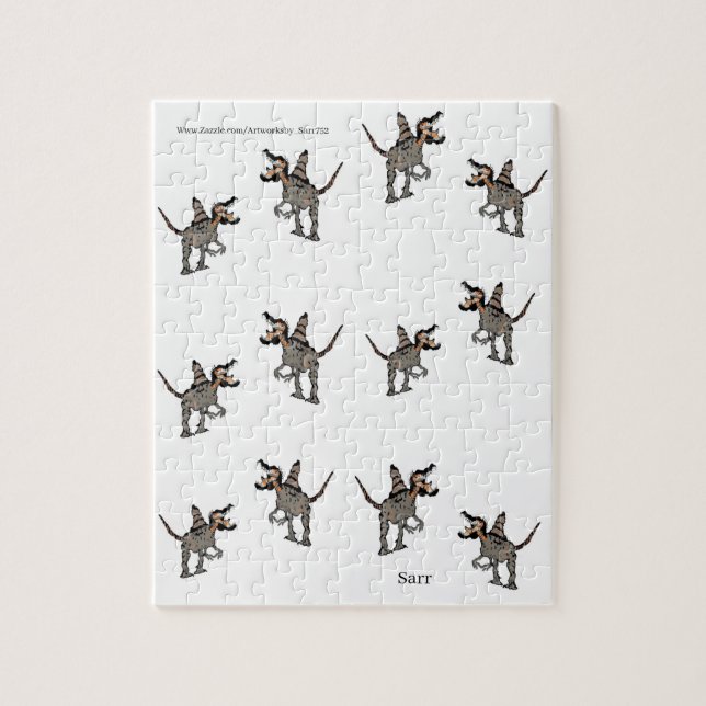Puzzle :Dinosaurs (Vertical)