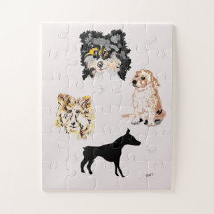 Puzzle : Doggie Dogs World