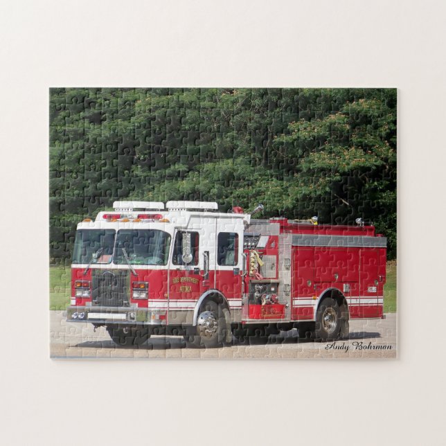 Puzzle - Fire Truck, Atoka, TN (Horizontal)