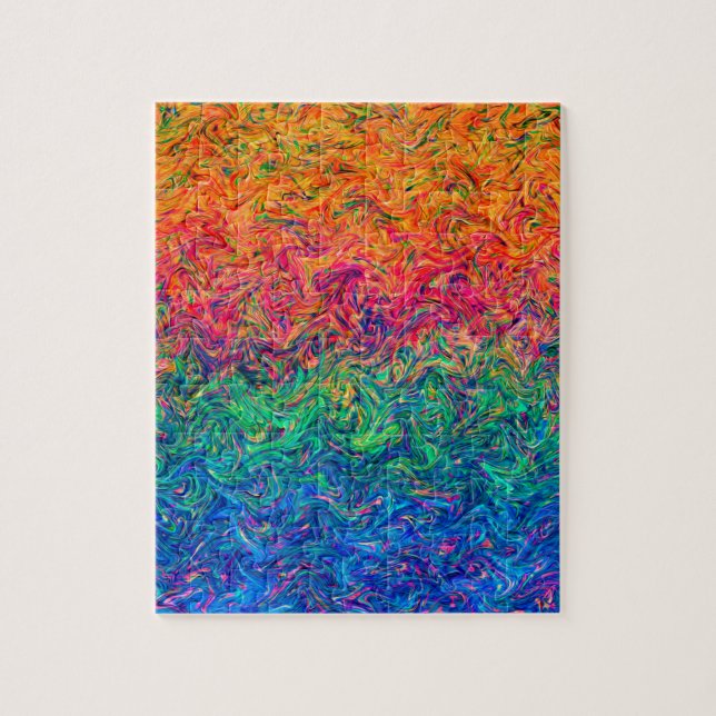 Puzzle Fluid Colours (Vertical)