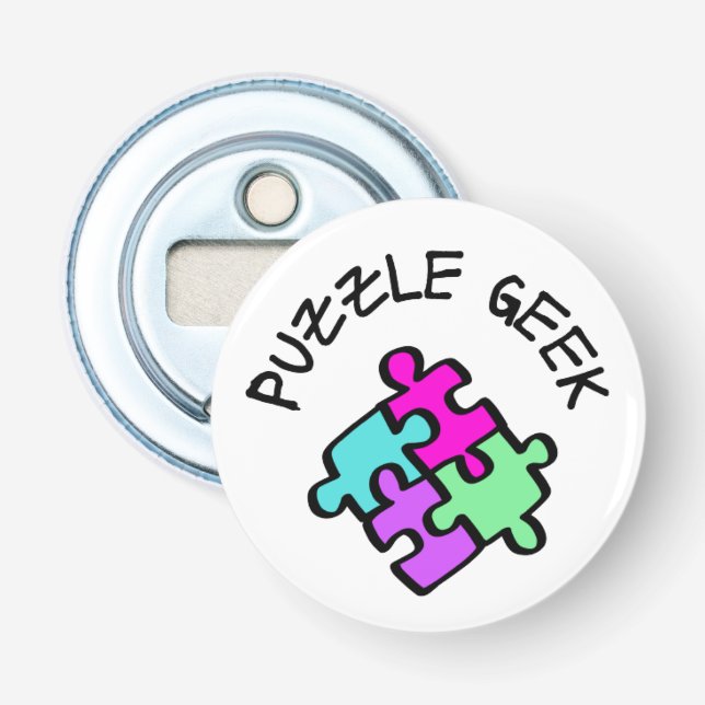 Puzzle Geek    Bottle Opener (Front)