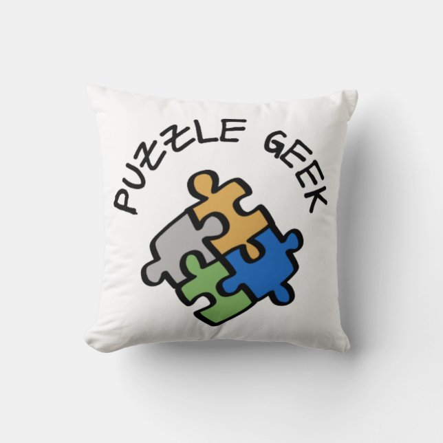 Puzzle Geek     Cushion (Front)