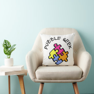 Puzzle Geek        Cushion