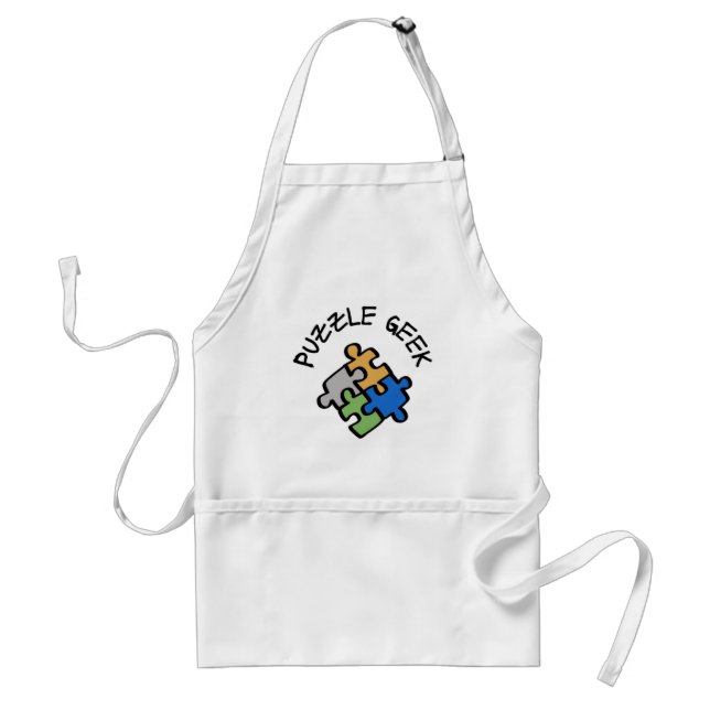Puzzle Geek      Standard Apron (Front)