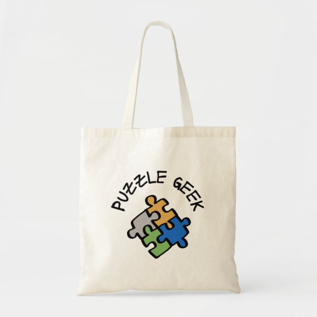 Puzzle Geek     Tote Bag (Front)